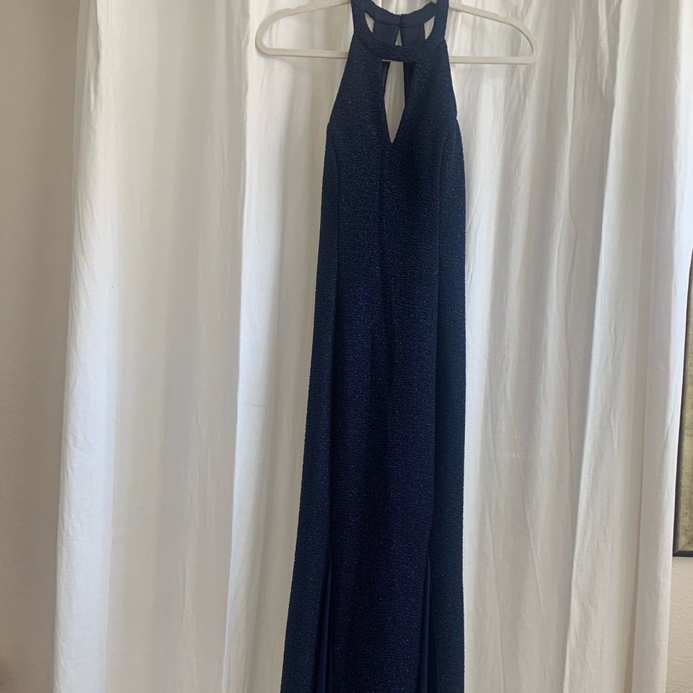 Navy Blue Gown